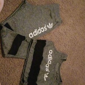 Gym leggings and sports bra